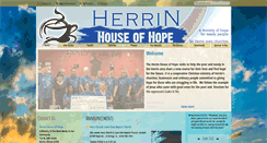 Desktop Screenshot of herrinhouseofhope.org